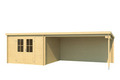Lasita Maja redskabsrum m/pergola St. Louis 292 x 681 cm